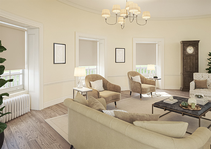 Orion (Blackout), Hessian - Twist&Fit Roller Blind - Image 7